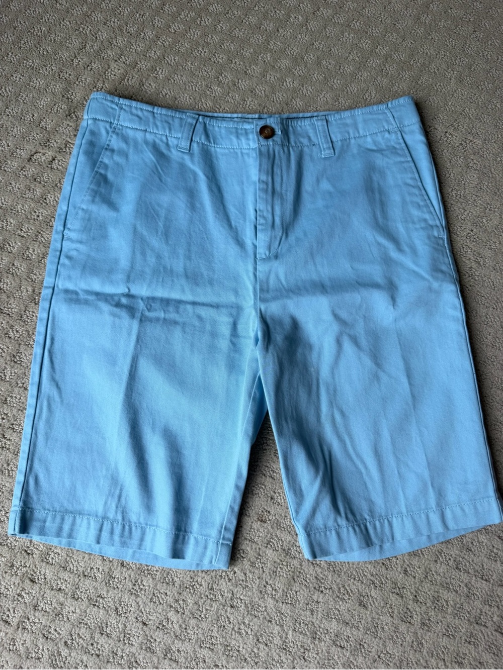Boys Lands End Khaki Shorts
